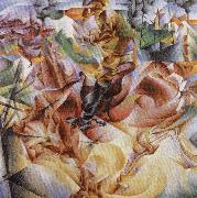 Umberto Boccioni Elasticity Spain oil painting artist
